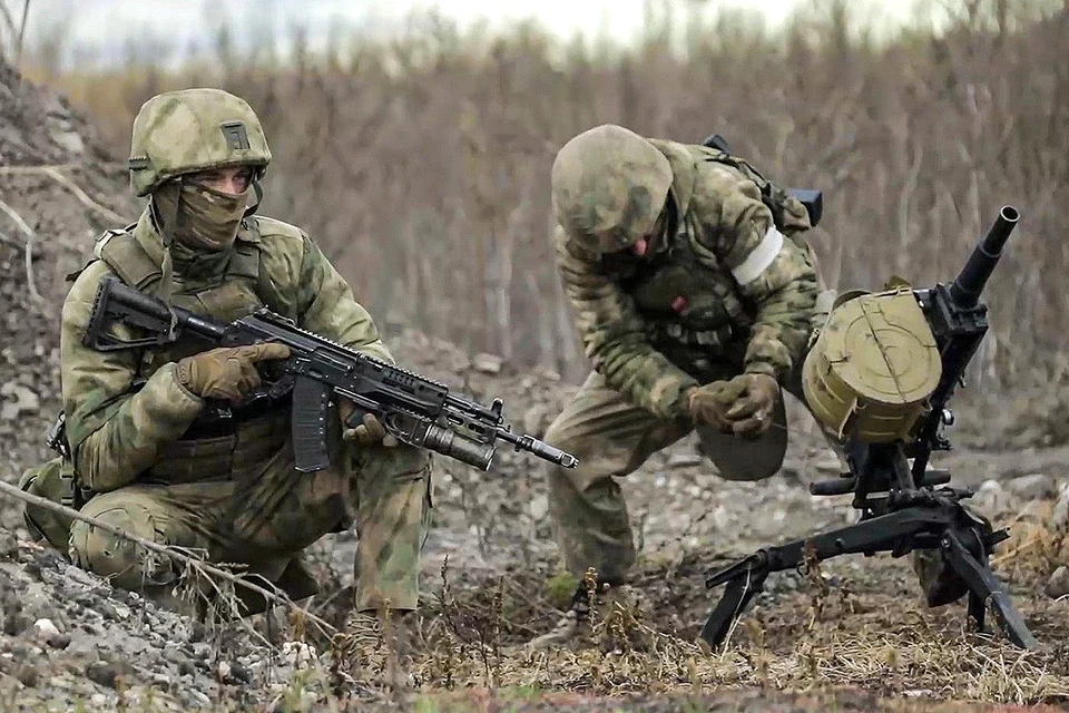 Боевая работа подразделения разведки Западного военного округа в зоне проведения специальной военной операции. Фото: Пресс-служба Минобороны РФ/ТАСС
