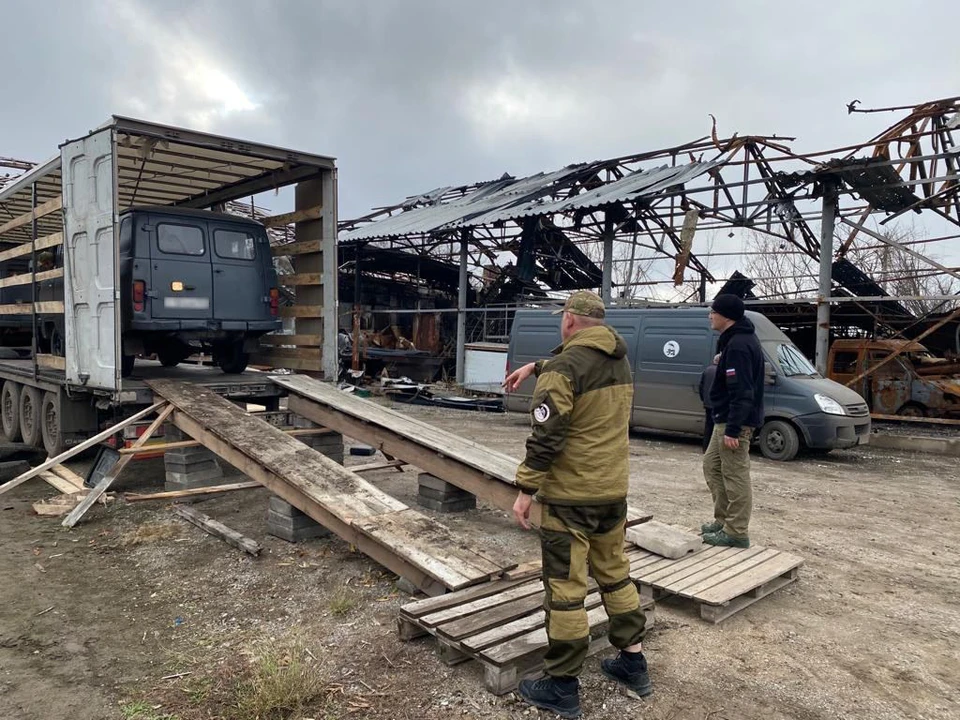 Дополнительно бойцы получили полноприводные автомобили