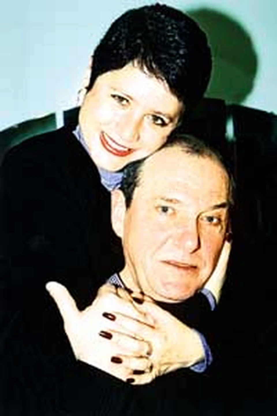 Эммануил Виторган с первой женой