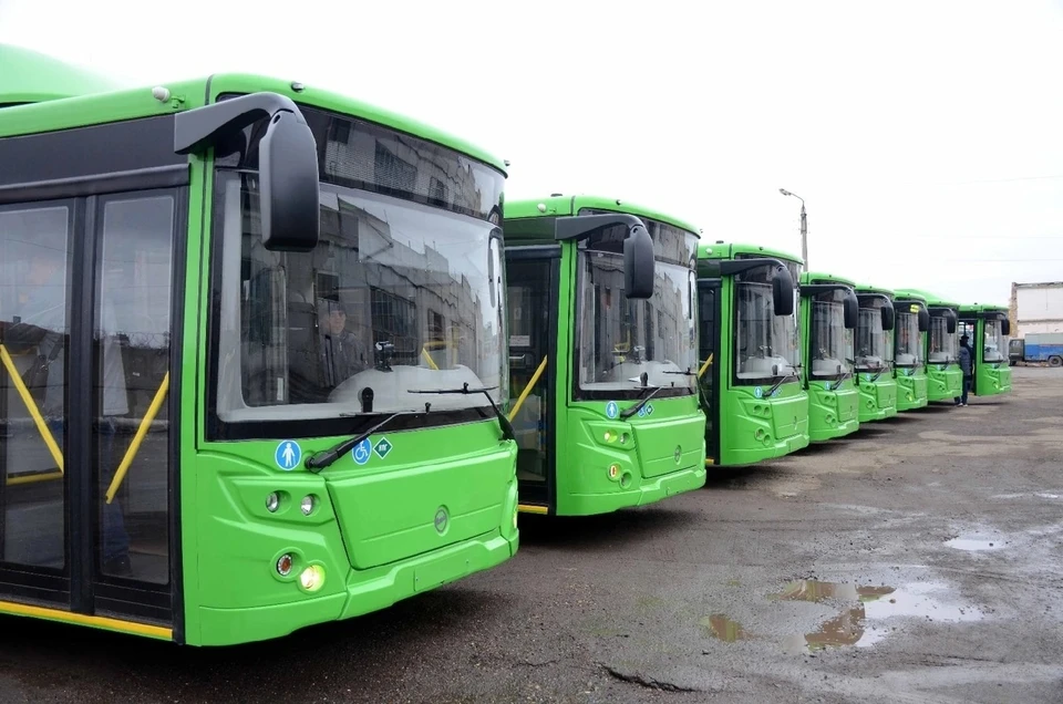 Новые автобусы выйдут на 9 городских маршрутов