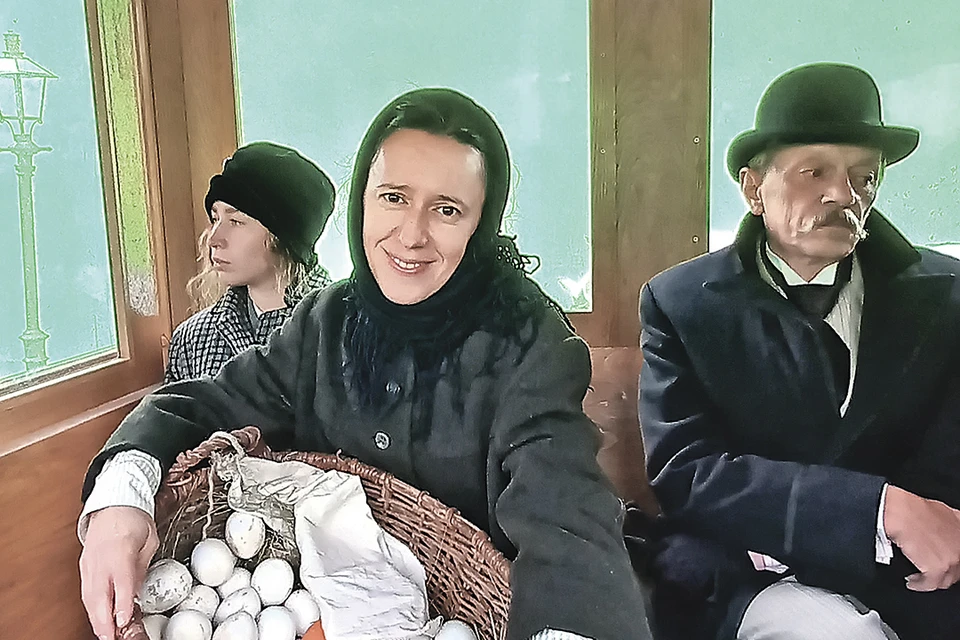 Наш корреспондент Анна Велигжанина вместе с 9-летним сыном снялась в массовке нового фильма Кончаловского.