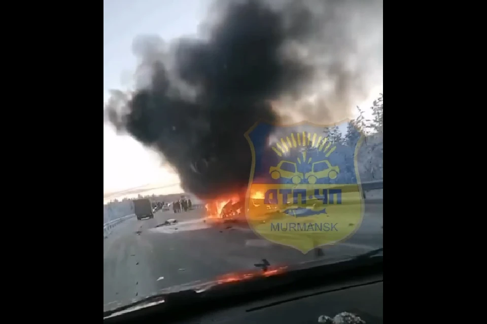 Все обстоятельства происшествия устанавливаются. Фото: скрин видео vk.com/murmansk_dtp