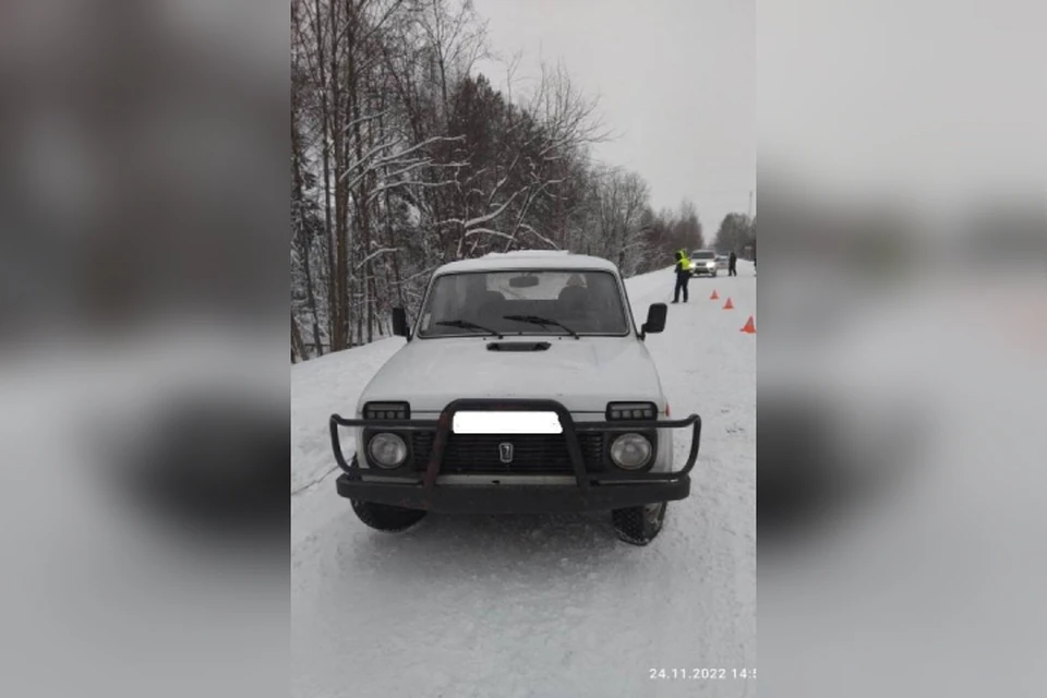 Авария произошла в 14.30 недалеко от поселка Арбаж. Фото: ГИБДД Кировской области.