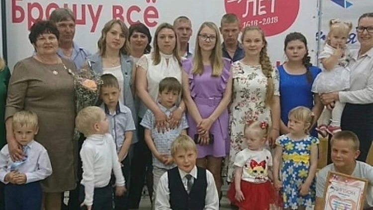 Галине Меньшиковой из Волгоградской области присвоено звание «Мать-героиня»
