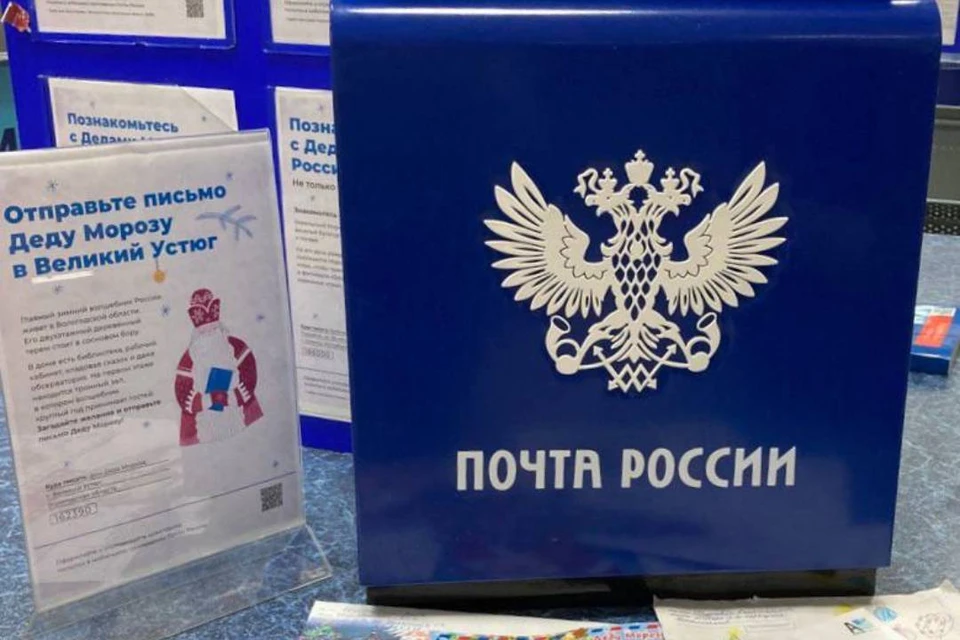 В России началась доставка новогодней почты. Фото: пресс-служба УФПС.
