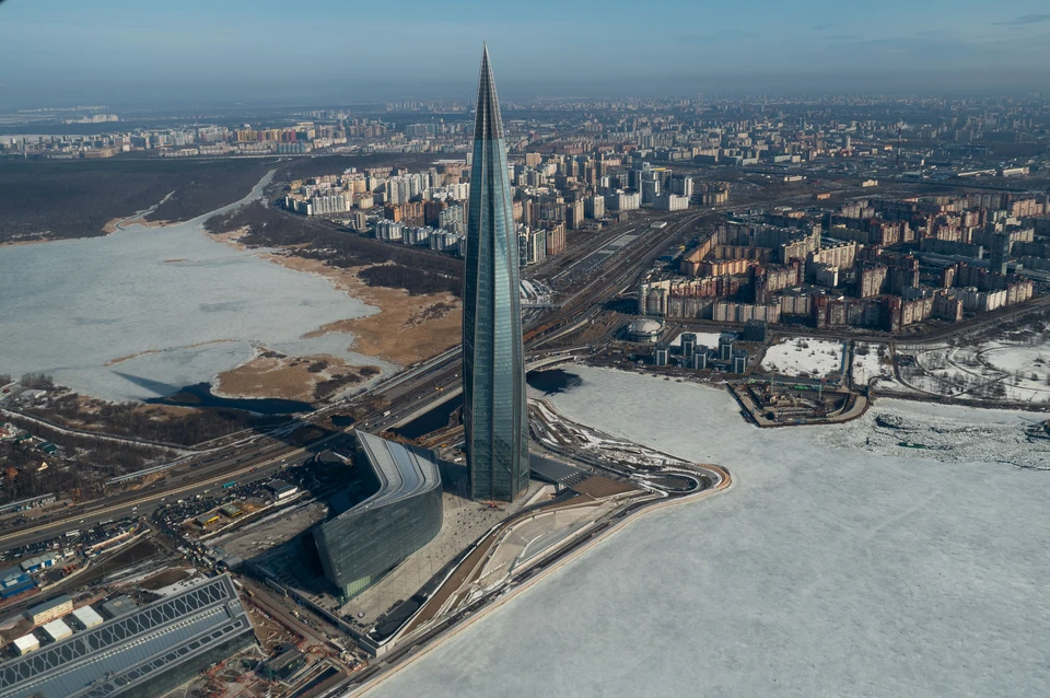 Новая магистраль пойдет от "Лахта Центра" к Юнтолово.