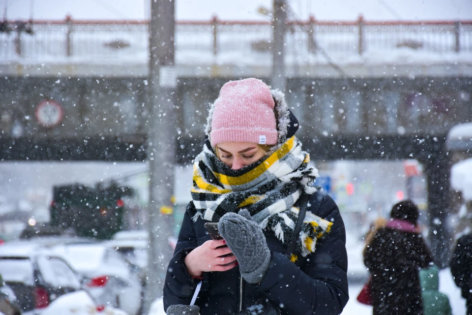 В Новосибирске держатся прежние холода.