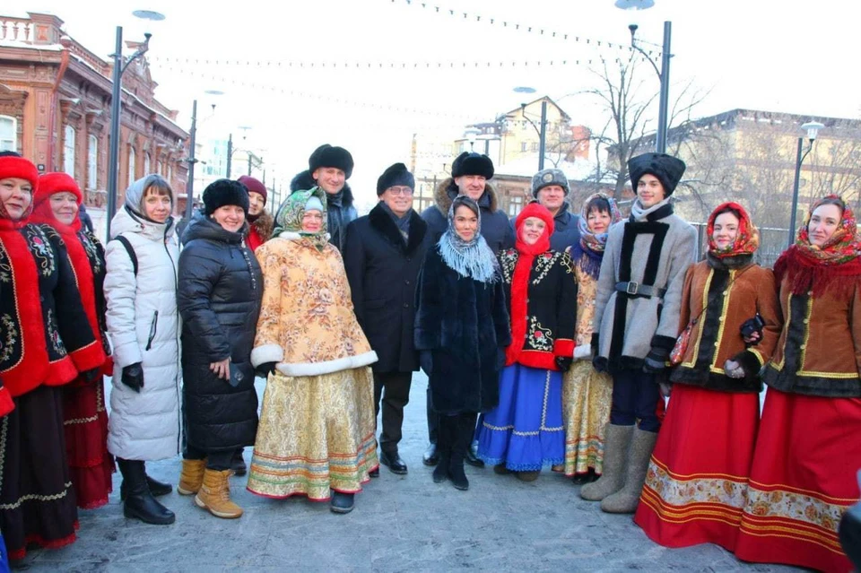 В Тюмени открылась первая пешеходная улица.