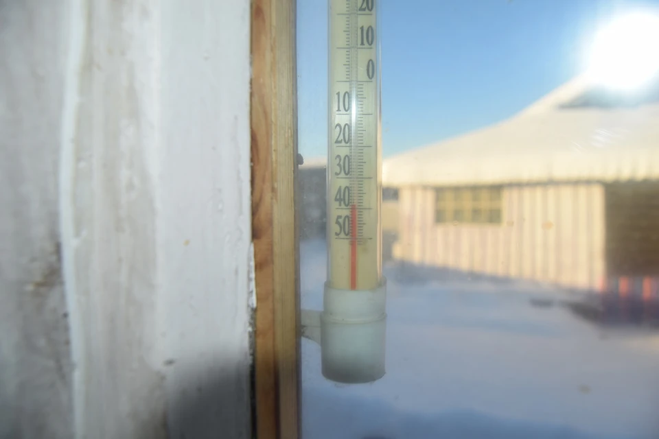 В одном из домовладений деревни Уткалево Белорецкого района столбик термометра показал температуру наружного воздуха в -39°