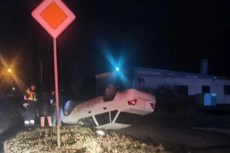В аварию попал водитель автомобиля Daewoo Nexia. Фото: отдел пропаганды УГИБДД России по РО