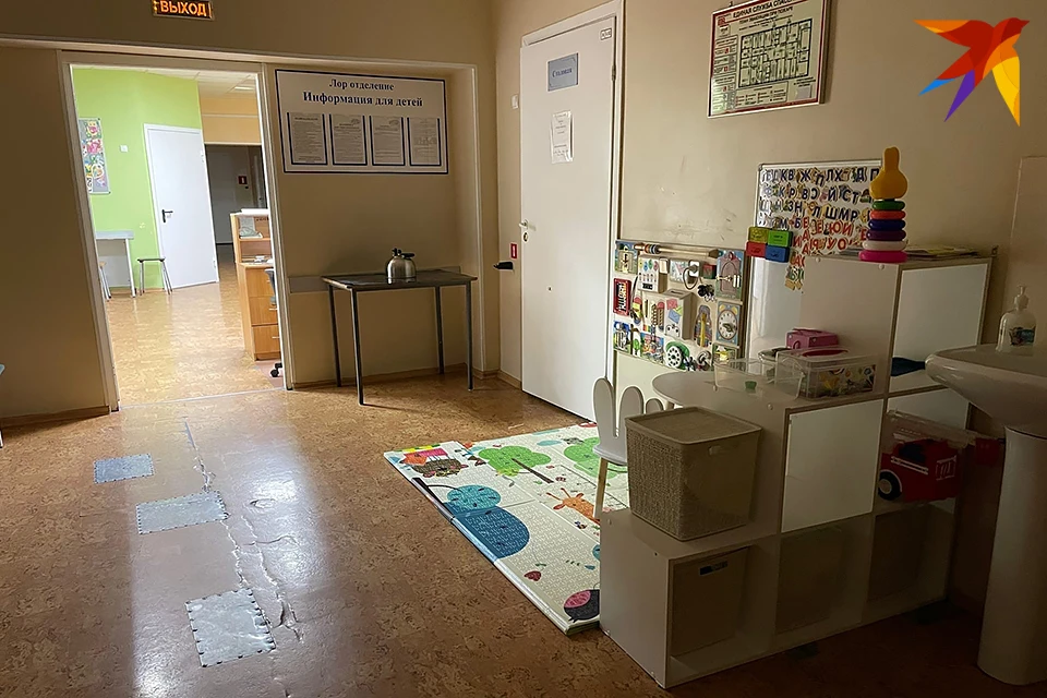 В этом году в Мурманской областной детской клинической больнице появилась игровая зона при оториноларингологическом отделении.