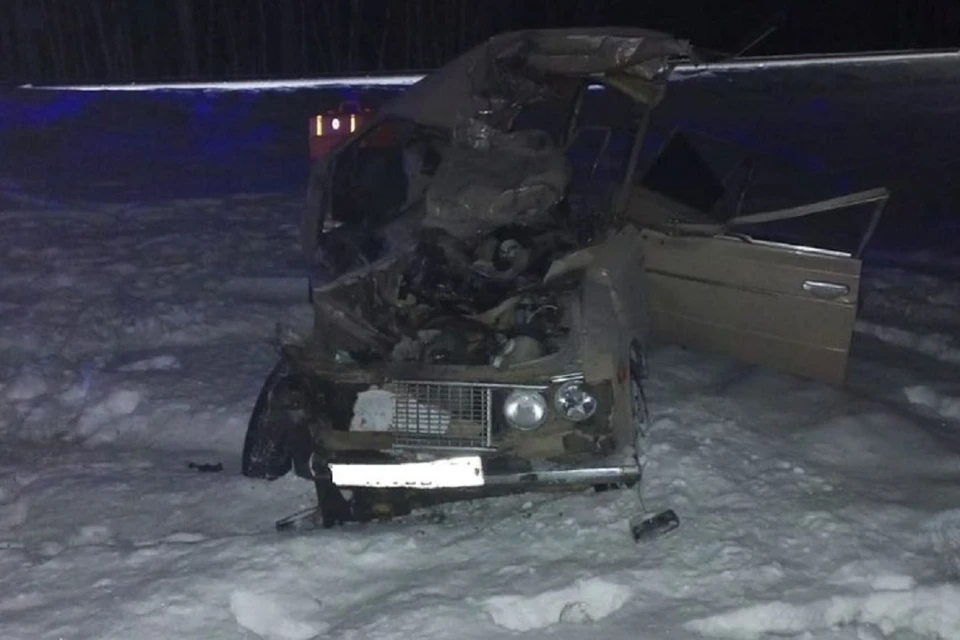 Водитель и два пассажира «ВАЗа» погибли в ДТП с фурой на трассе под Новосибирском. Фото: ГИБДД по НСО.