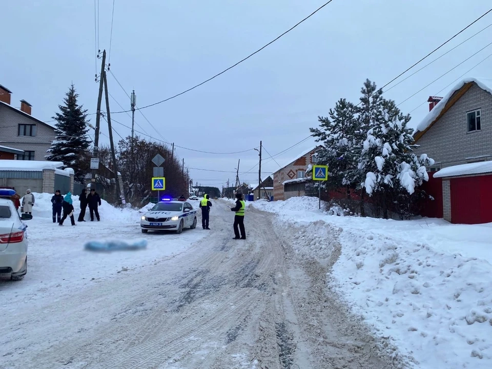 Девушка переходила дорогу по нерегулируемой зебре. Фото: 1 отдел УГИБДД МВД по Удмуртии