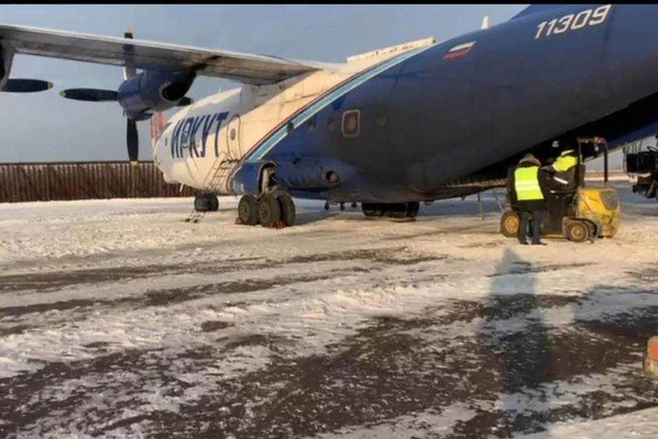 Один двигатель вспыхнул. Фото: Восточное межрегиональное следственное управление на транспорте СК России