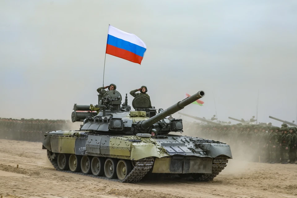 Экипаж российского танка Т-80 остановил наступление украинских боеиков-неонацистов