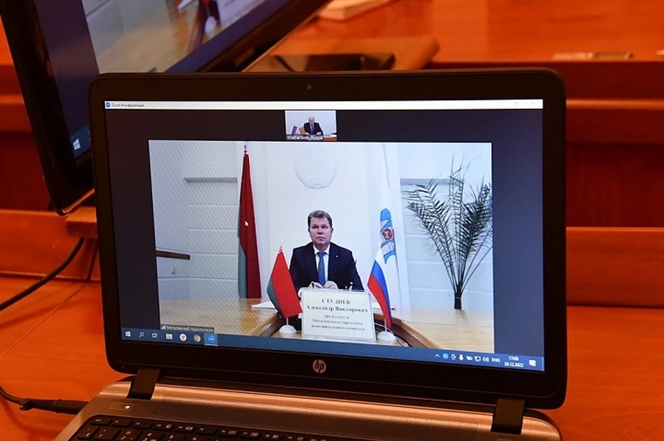 Мэр Хабаровска подписал соглашение о сотрудничестве с главой Могилева