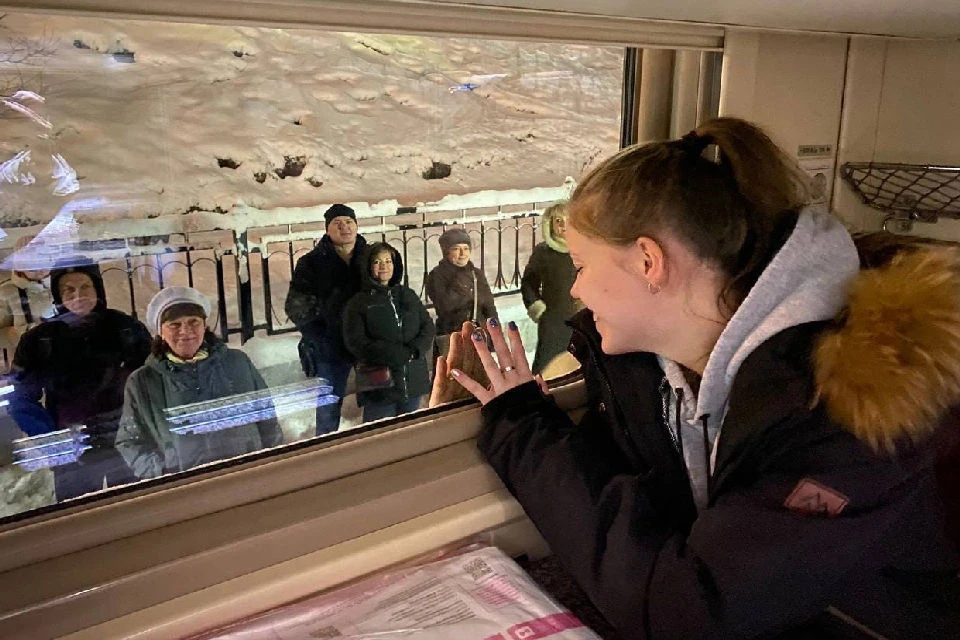 Всего в экскурсионную поездку «Новогодние каникулы» поехали 94 ученика. Фото: администрация Мурманска