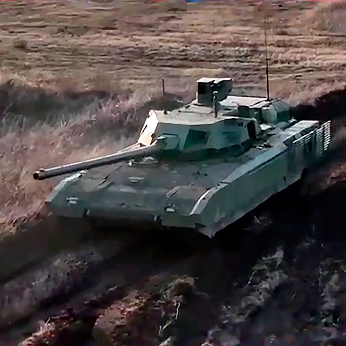 Танк Т-14 Армата: Видео боевого слаживая на полигоне - KP.RU