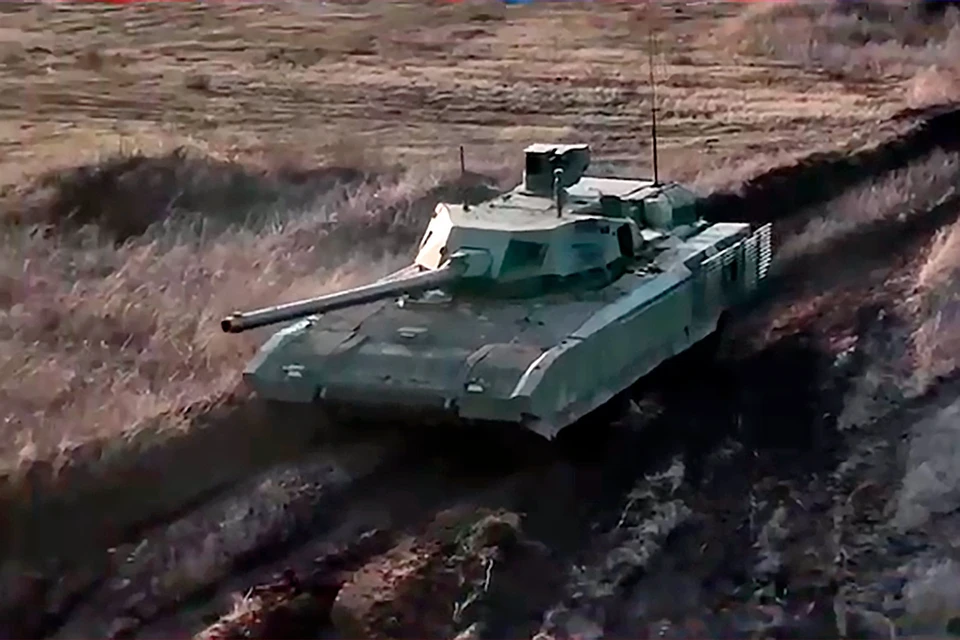 Владимир Соловьев показал видео боевого слаживания танкового батальона, укомплектованного "Арматой".