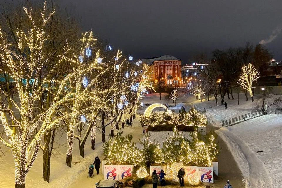 Новогодняя рязань фото