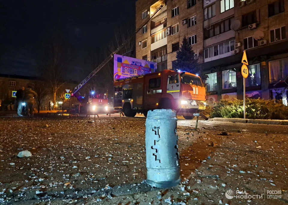 Центр Донецка снова оказался под обстрелом Вооруженных сил Украины