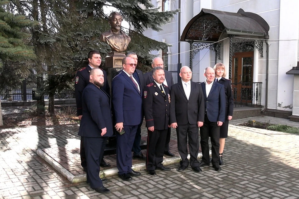 Академия МВД ДНР договорились о взаимодействии с коллегами из Югры. Фото: МВД ДНР