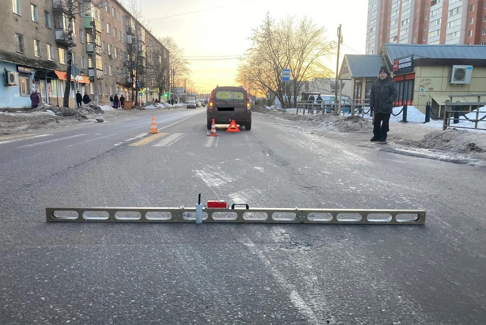 На месте ДТП. Фото: УГИБДД по Тверской области