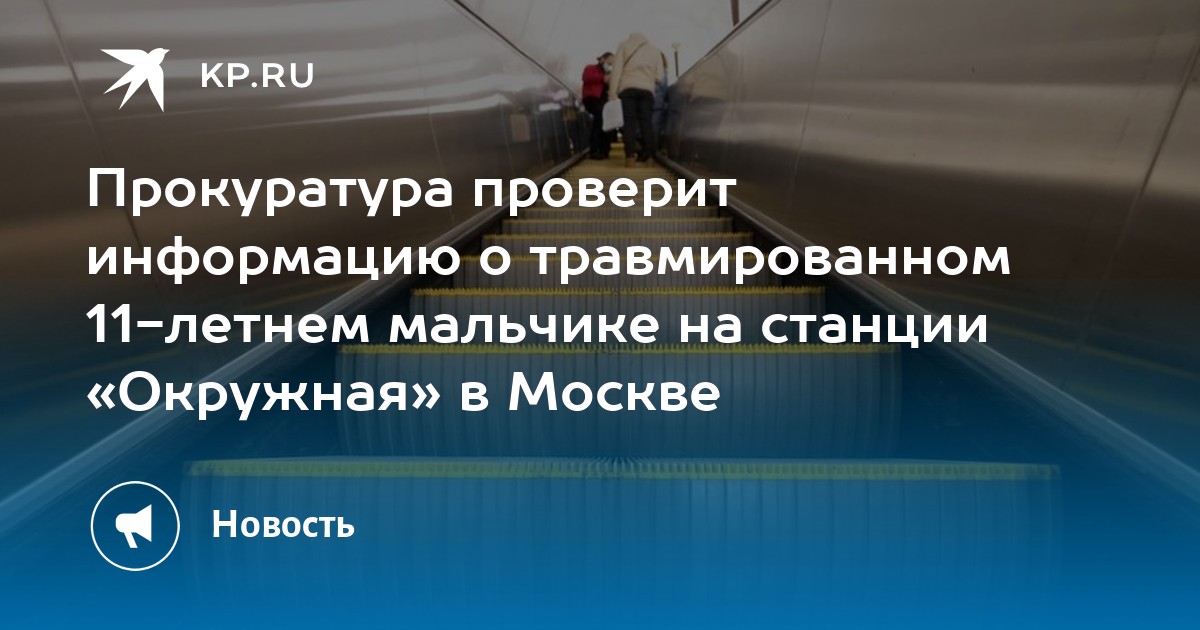 В москве 11 летнему мальчику на станции окружная зажевало голову и руку на эскалаторе