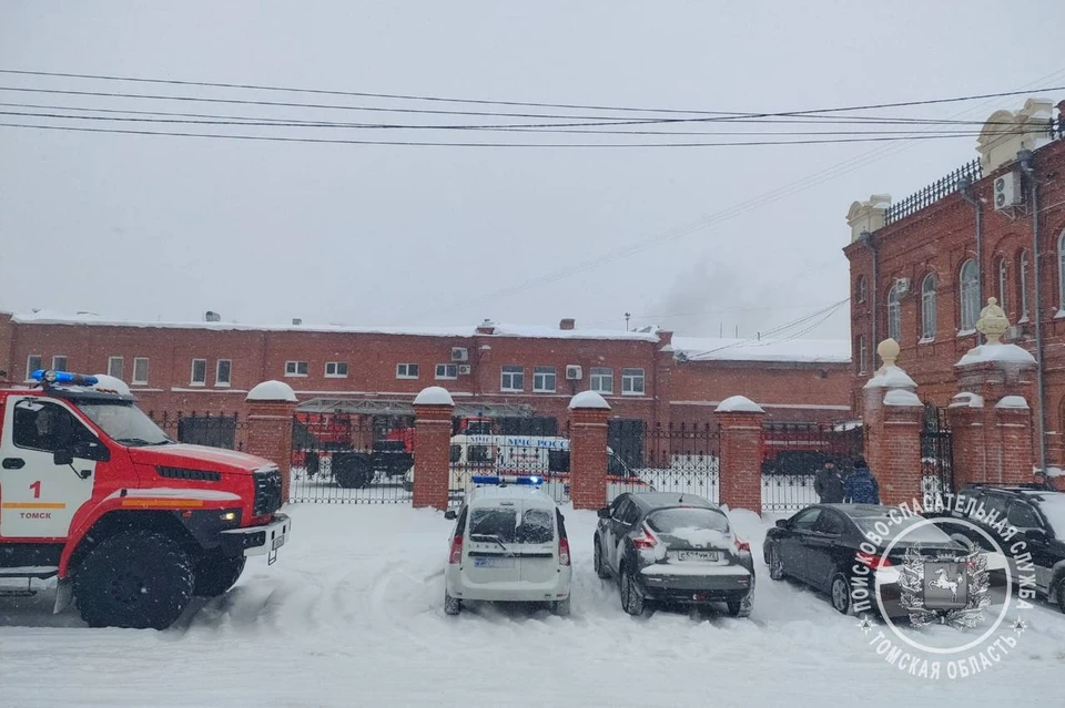 Площадь возгорания составила 100 квадратных метров. Фото: Томская областная поисково-спасательная служба