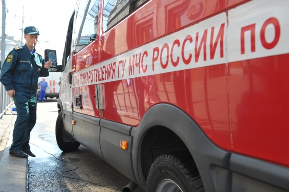 В Армавире загорелся частный дом