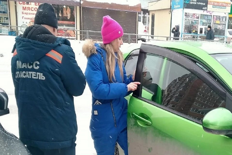 В Новосибирске в салоне авто заблокировало годовалого мальчика. Фото: МАСС.