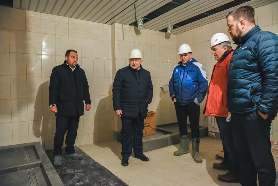 Современный 50-метровый бассейн будет включать в себя восемь дорожек для плавания. Фото: Правительство Севастополя