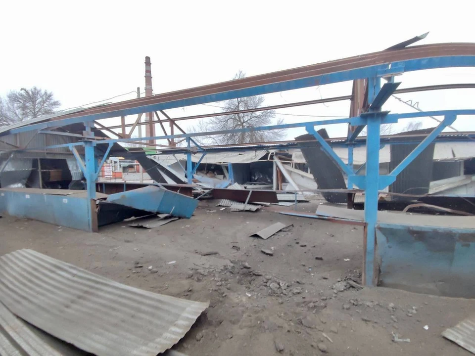 15 января ВСУ атаковали торговые павильоны в Шебекино.