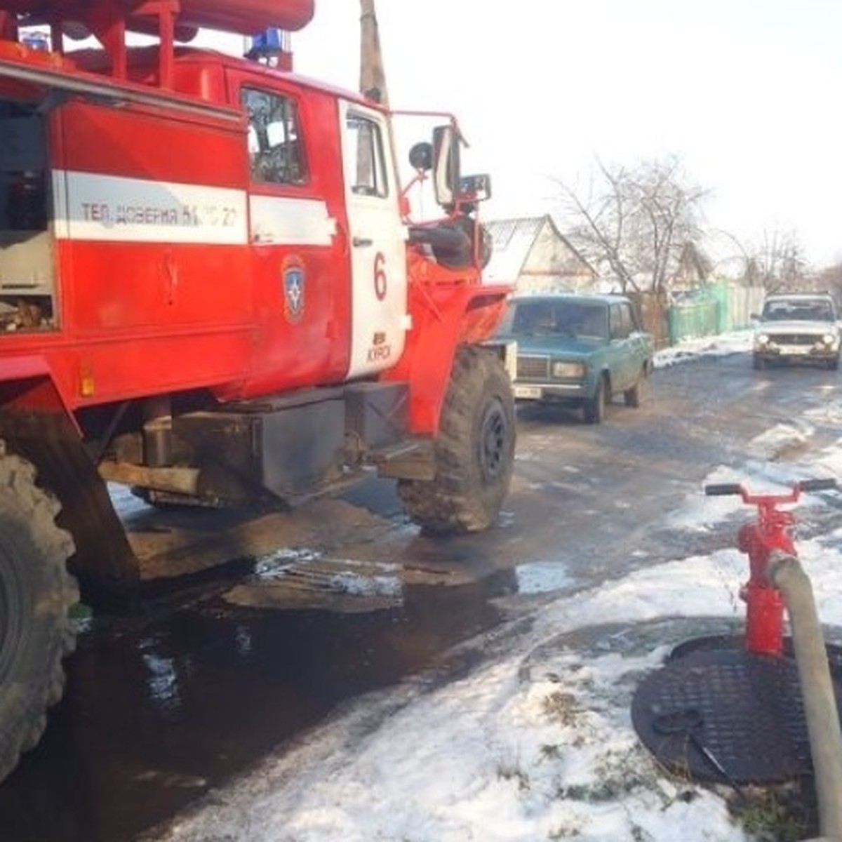 В Курске на Черняховского произошел пожар в строящемся доме - KP.RU