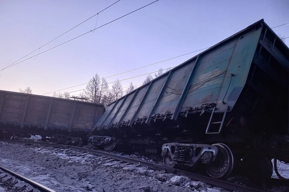 Следователи завели уголовное дело после схода 22 вагонов с рельсов в Амурской области Фото: предоставлено «КП» - Хабаровск»