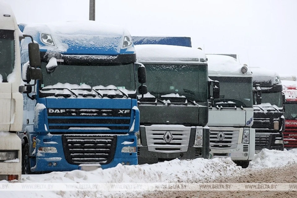 В Германии грузовик, за рулем которого был белорус, встал на дороге из-за съевшего груза. Снимок носит иллюстративный характер. Фото: БелТА