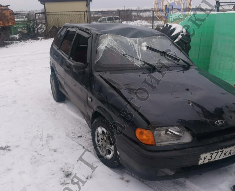 В Ефремове Тульской области автоледи вылетела в кювет: ее пассажиру попал в больницу