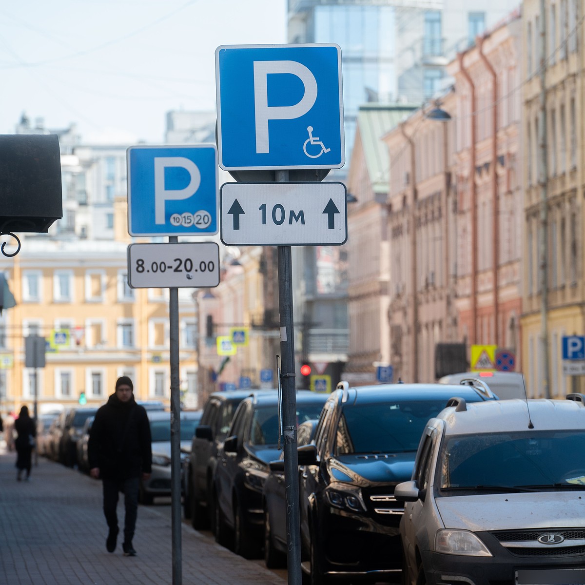 Зона платной парковки появится в Петроградском, Василеостровском районах и  на Крестовском острове Петербурга в 2023 году - KP.RU