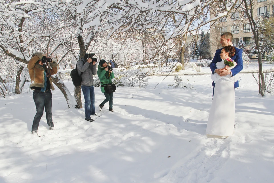 Свадьба зимой в красивую дату - особое событие.