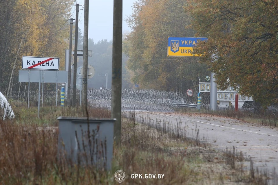 В ГПК сказали, что у границы с Беларусью сосредоточена группировка вооруженных формирований ЕС и Украины. Фото: телеграм-канал Пограничного комитета Беларуси