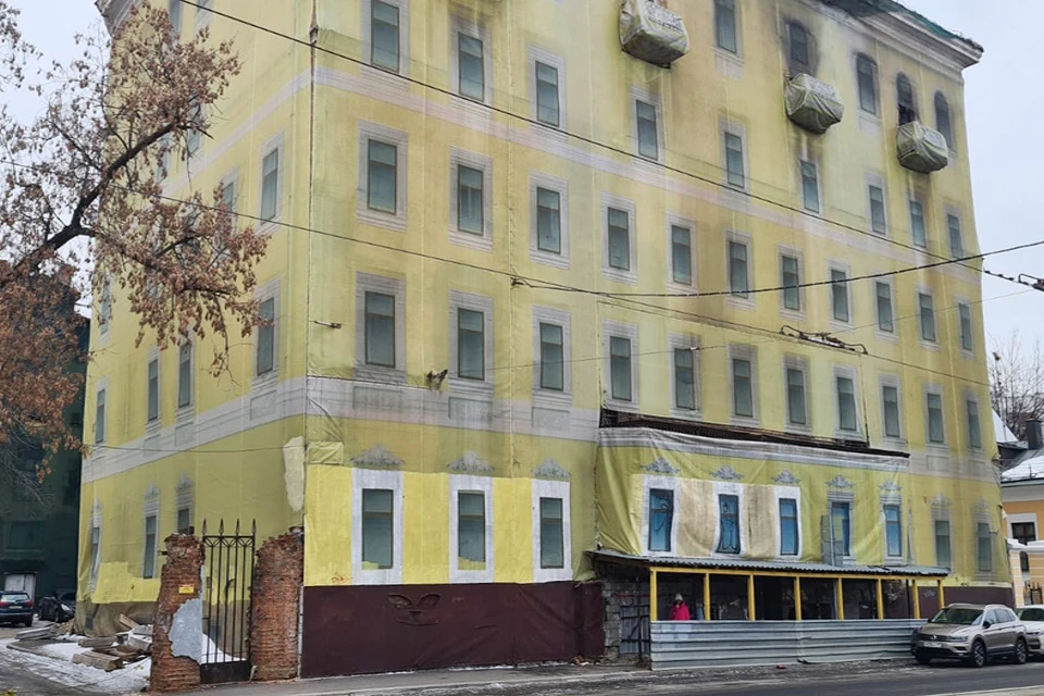 Главный дом усадьбы Хрящева — Шелапутиных в центре Москве отреставрируют Фото: mos.ru