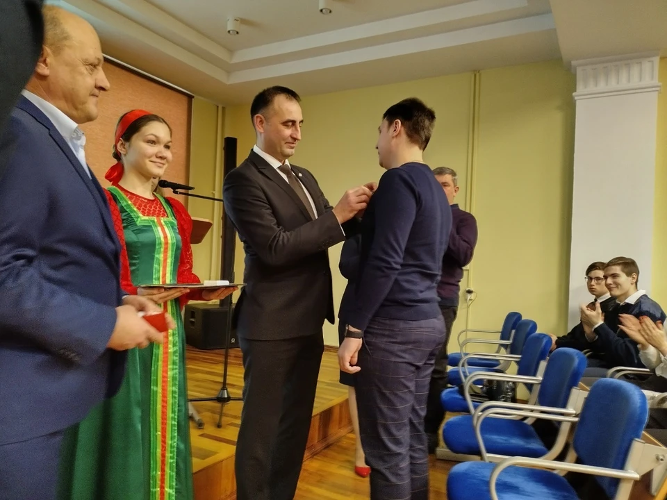 Нижегородец Максим Костромин награжден медалью «За боевые отличия». Фото: Администрация Нижнего Новгорода.