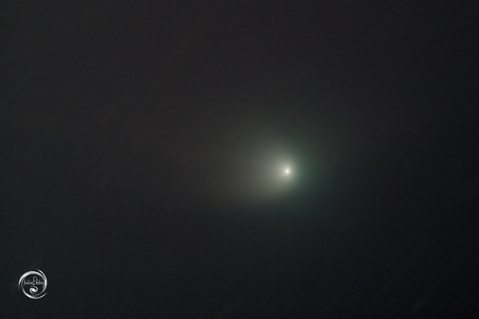 Комета ZTF приближается к нашей планете раз в 50 тысяч лет. Фото: Юлии ШЕВЦОВОЙ, Иркутское региональное астрономическое общество. Предоставлено Иркутским планетарием