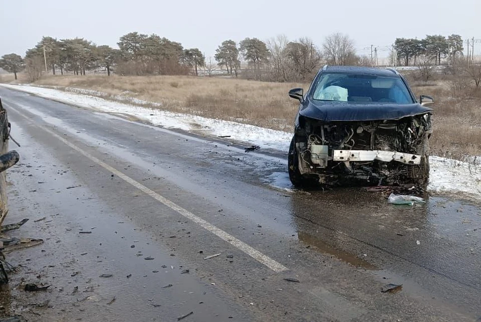 В аварии погибли два человека.