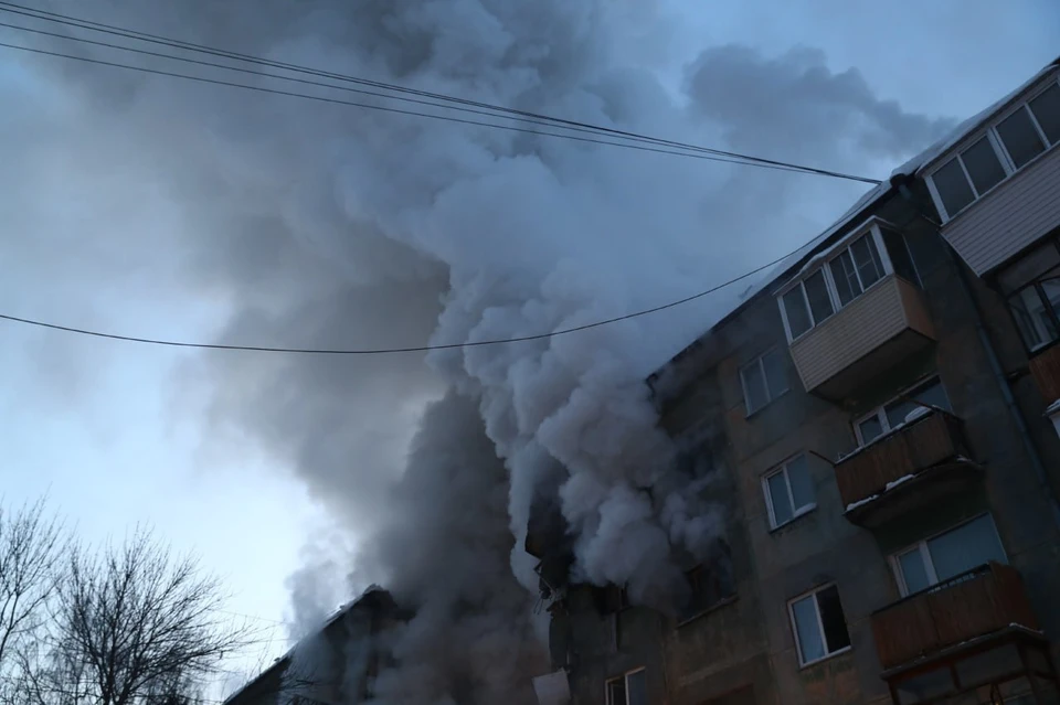 В результате взрыва газа в Новосибирске погиб как минимум один человек