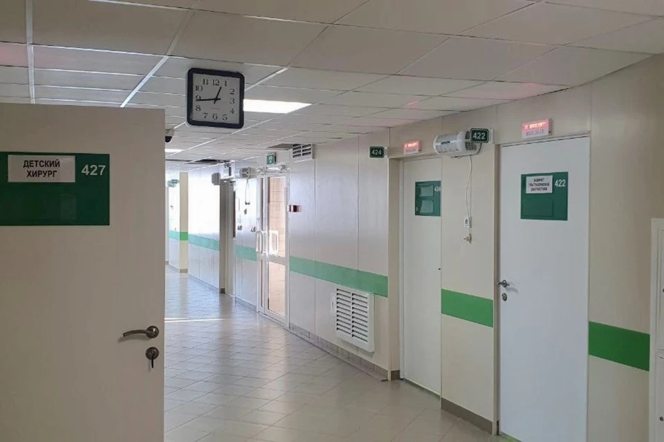 В Новосибирске открывается новая поликлиника. Фото: пресс-служба правительства Новосибирской области.