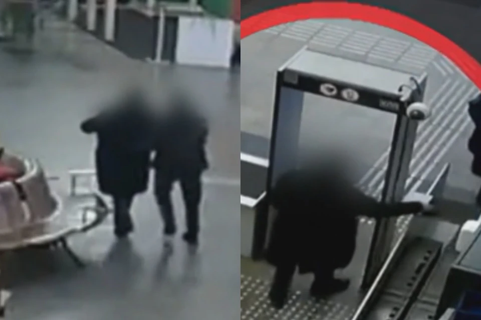 В Новосибирске задержали вора, укравшего телефон на вокзале. Фото: стоп-кадры УТ МВД РФ по СФО.