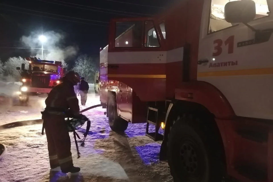 Причина возгорания устанавливается. Фото: vk.com/murman01