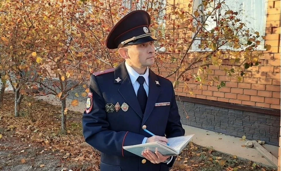 Хасан Давлетов стал лучшим участковым Оренбуржья в 2022 году