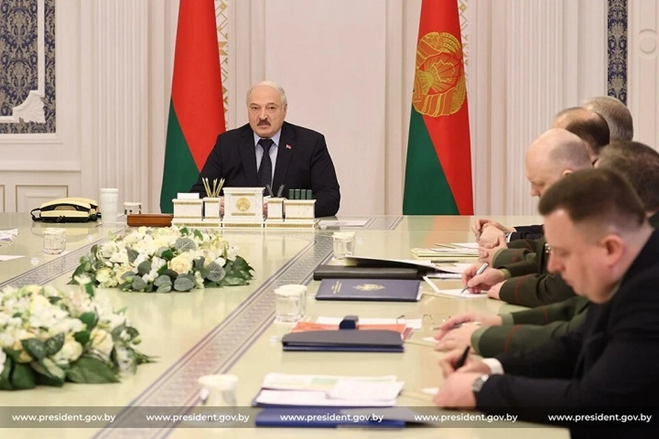 Лукашенко приказал следить за ситуацией на границе не только ГПК, но МВД и КГБ. Фото: president.gov.by
